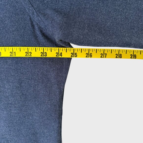 UNTUCKit Fuligni Brushed Cotton Flannel Shirt Blue Men's XLT Casual Button-Up - Picture 12 of 13